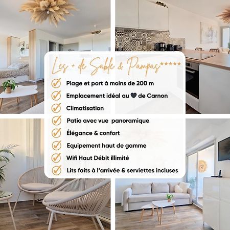Sable & Pampas - Meuble De Tourisme 5 Etoiles Leilighet Carnon-Plage Eksteriør bilde
